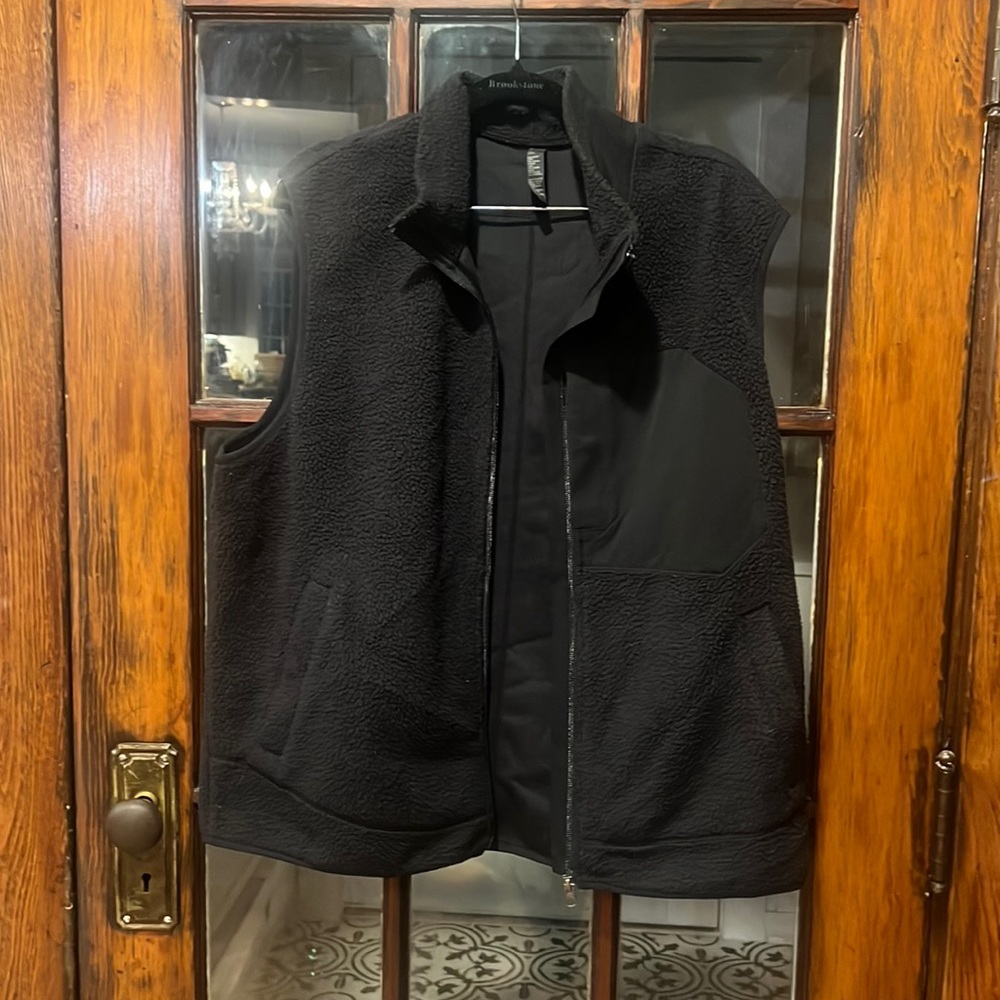 Zella men’s size large fleece vest
